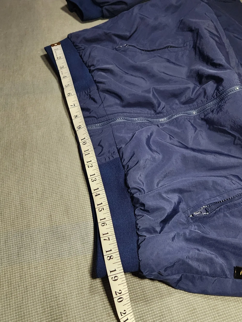 Baru Sports Navy Blue 'Tachi Palace lotel & Casino' Bomber Jacket - Size XL